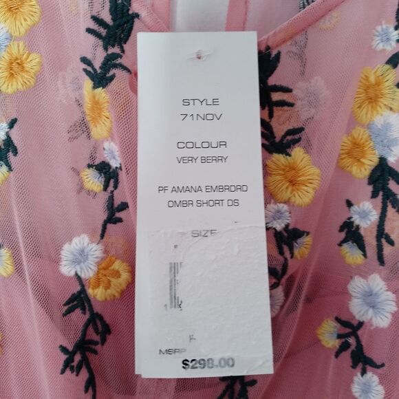 FRENCH CONNECTION Amana Embroidered Ombre Dress - Picture 9 of 10